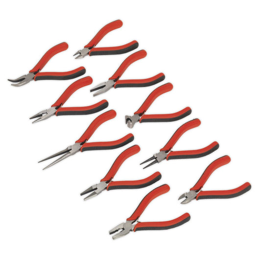 Sealey AK8578 Mini Pliers Set 10pc Sealey