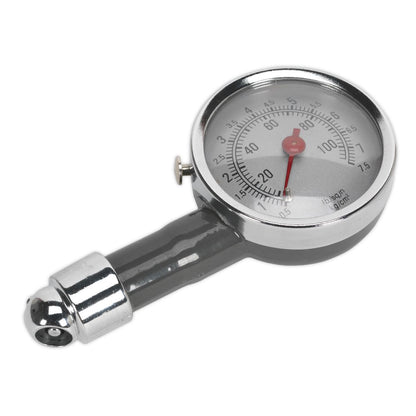 Sealey TSTPG43 Dial Type Pressure Gauge 0-100psi Sealey