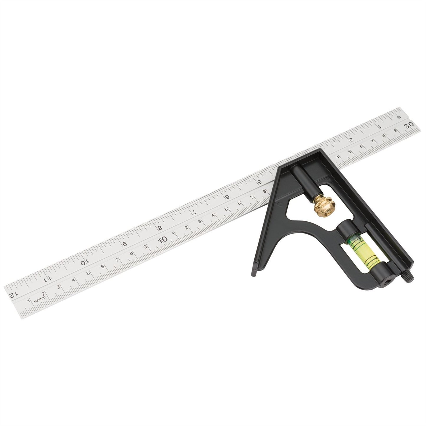 Draper 34703 Metric and Imperial Combination Square 300mm Draper