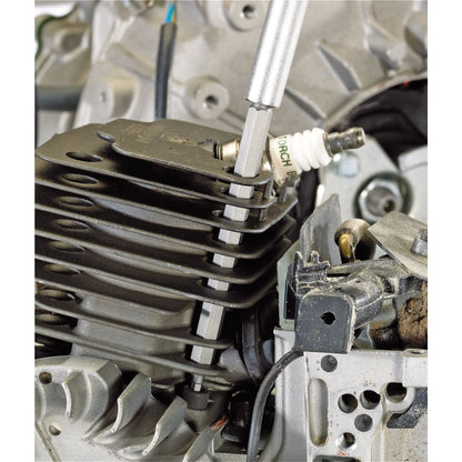 Draper 64373 Hexagonal Insert Bit 4mm 1/4" Hex 100mm Long Pack of 1 Draper