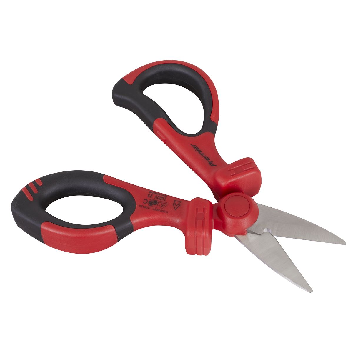 Sealey AK8526 Insulated Scissors - VDE Approved Sealey