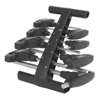 Sealey AK7143 Hex Key Set 8pc T-Handle Metric Sealey