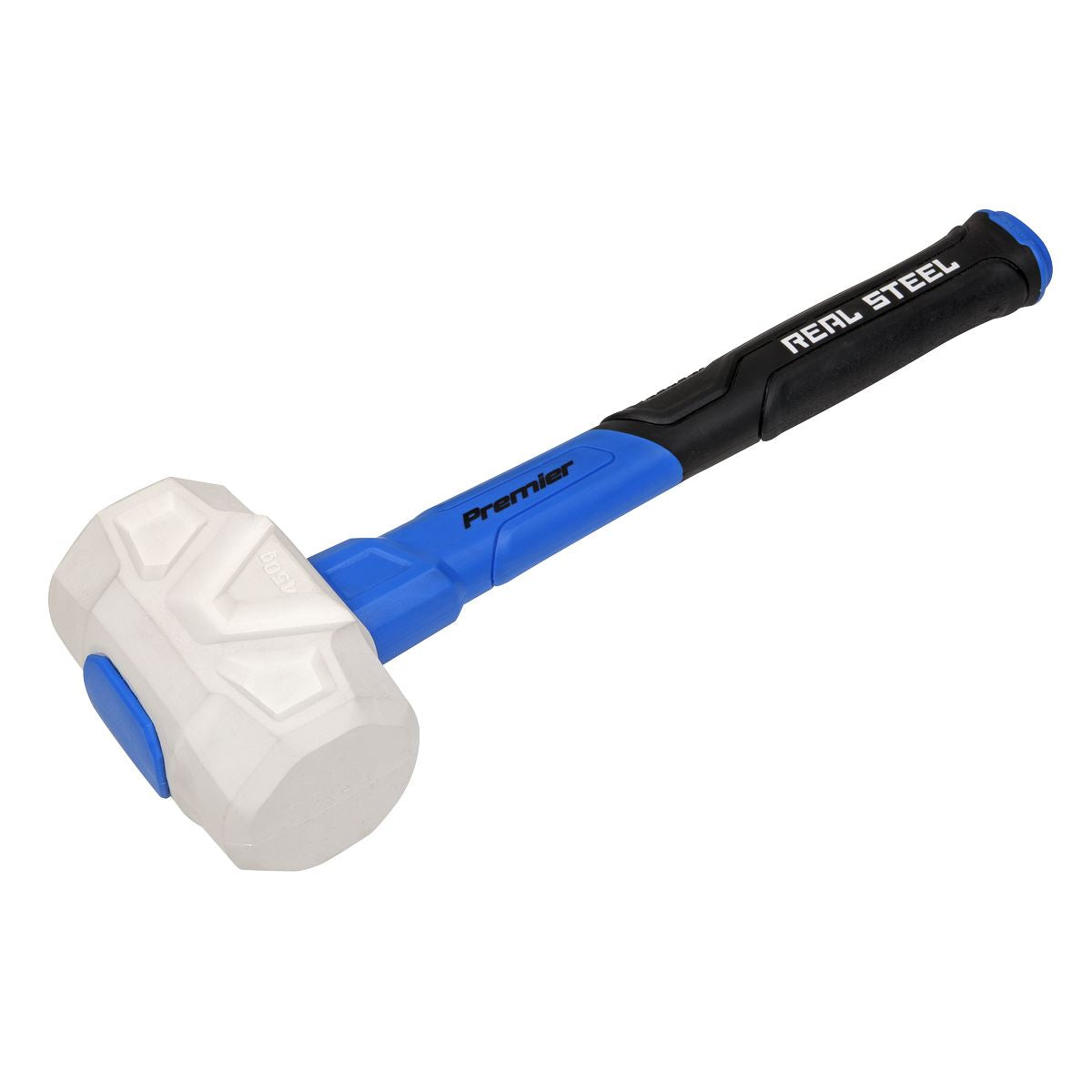 Sealey RMG16 Rubber Mallet with Fibreglass Shaft 16oz Sealey