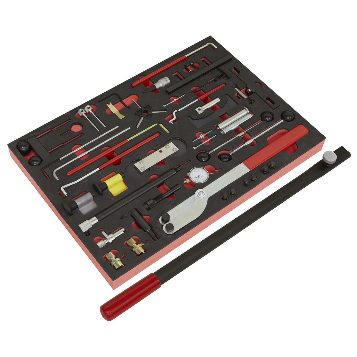 Sealey VS5100MK Diesel & Petrol Master Timing Tool Kit 59pc VAG - Belt/Chain Drive Sealey