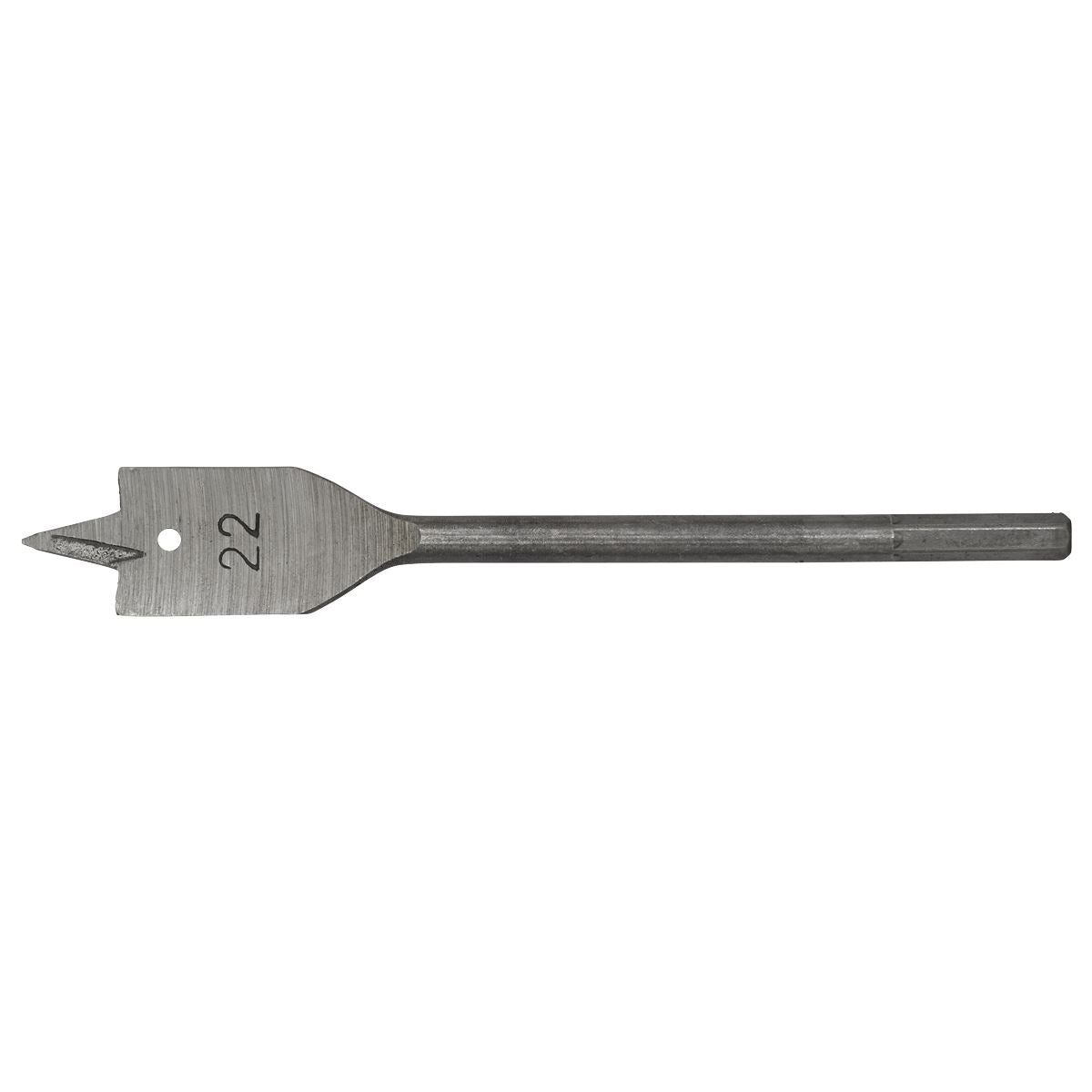 Sealey FWB22 Flat Wood Bit Ø22mm x 152mm Sealey