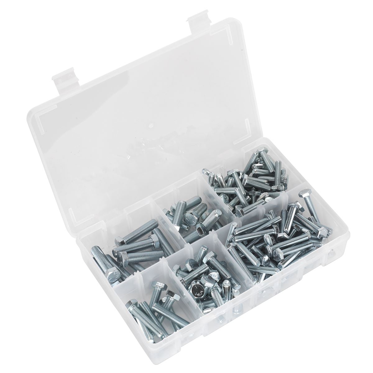 Sealey AB047UNF Setscrew Assortment 144pc 1/4"-3/8"UNF Sealey