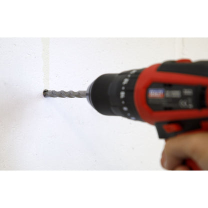 Sealey AK3717TCM HSS/Masonry Drill Bit Set 17pc Sealey