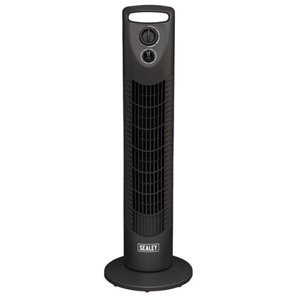 Sealey STF30 Oscillating Tower Fan 3-Speed 30" 230V Sealey