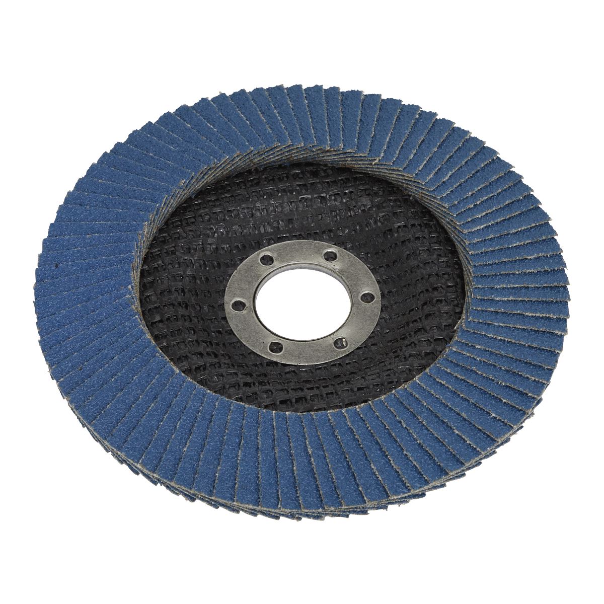 Sealey FD12580 Flap Disc Zirconium Ø125mm Ø22mm Bore 80Grit Sealey