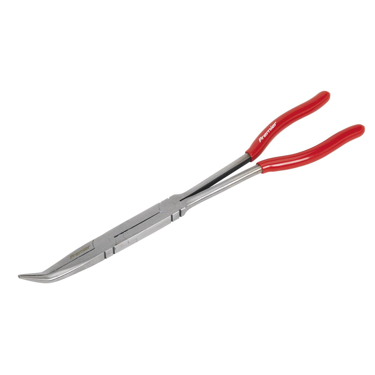 Sealey AK8592 Needle Nose Pliers 45° Double Joint Long Reach 335mm Sealey