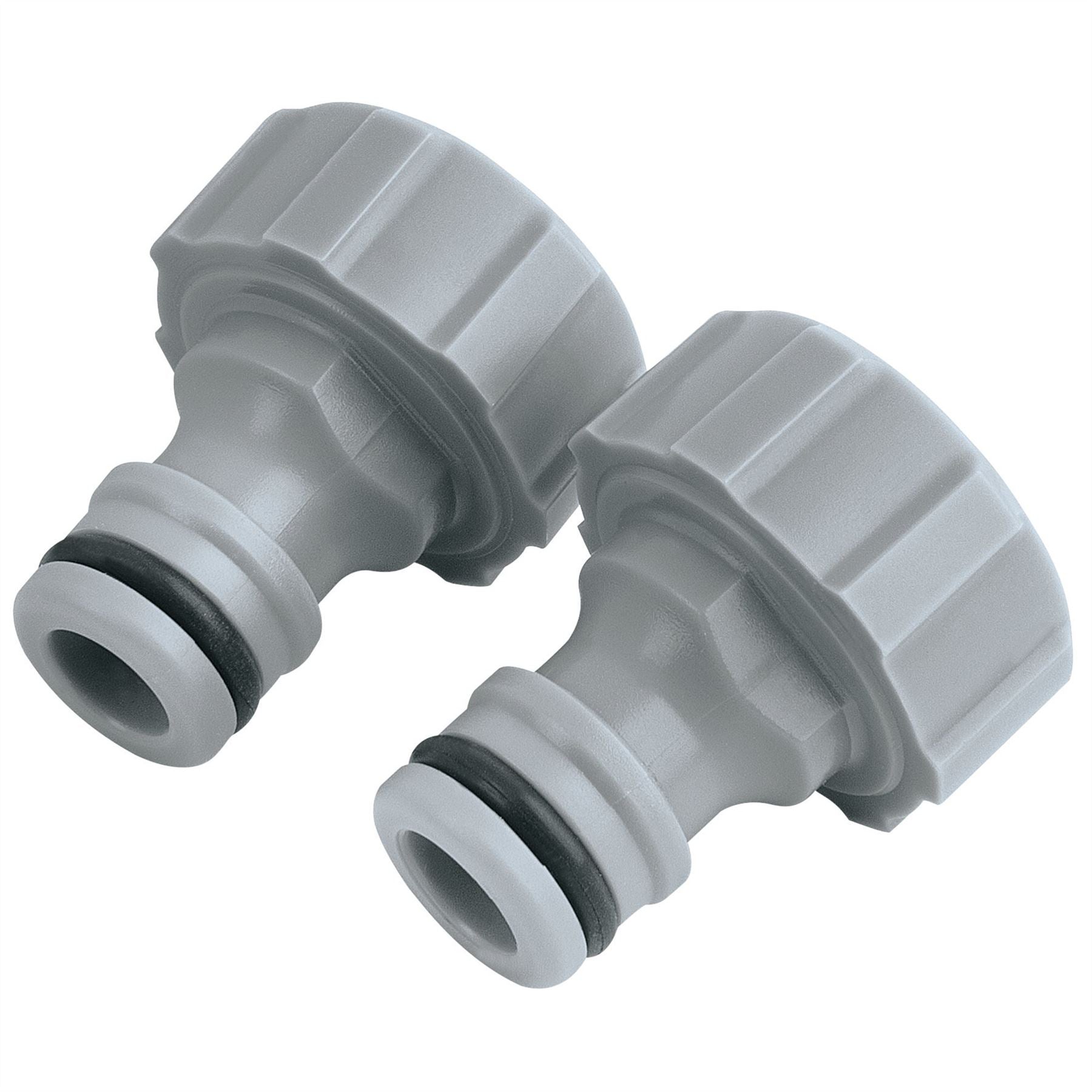 Draper 25906 Outdoor Tap Connectors 3/4" Pack of 2 Draper