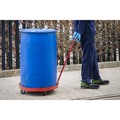 Sealey TP205H Drum Dolly with Handle 205L Sealey