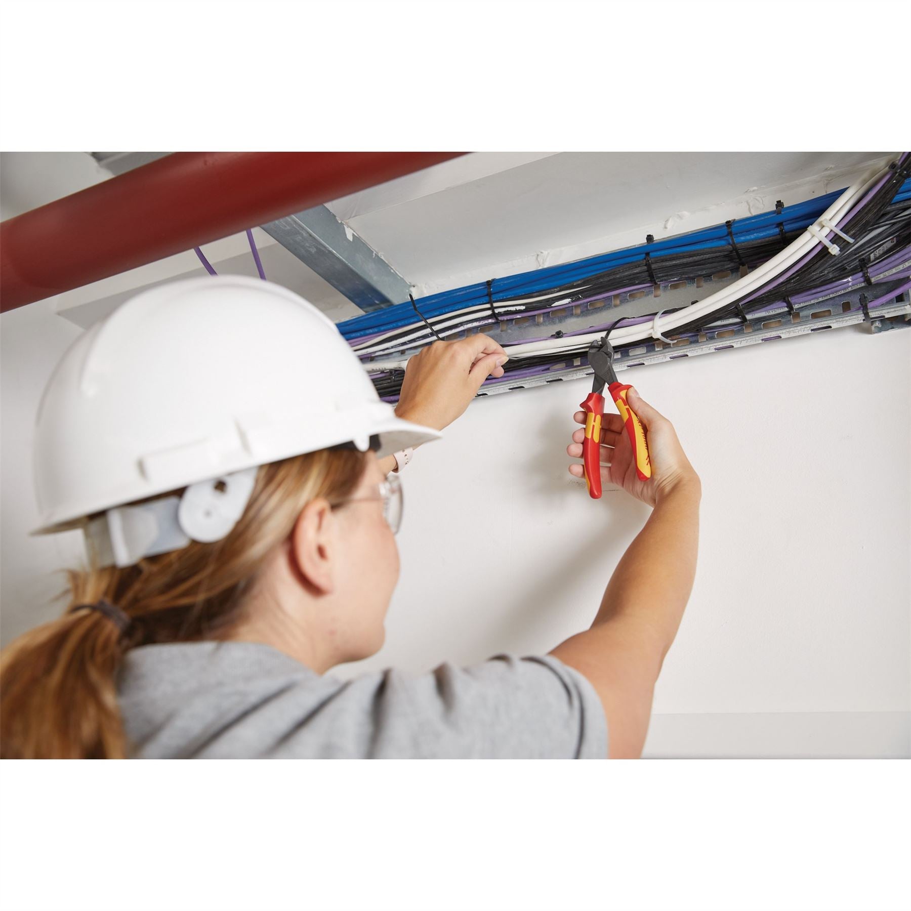 Draper 94632 XP1000® VDE Hi-Leverage Side Cutter 180mm Draper