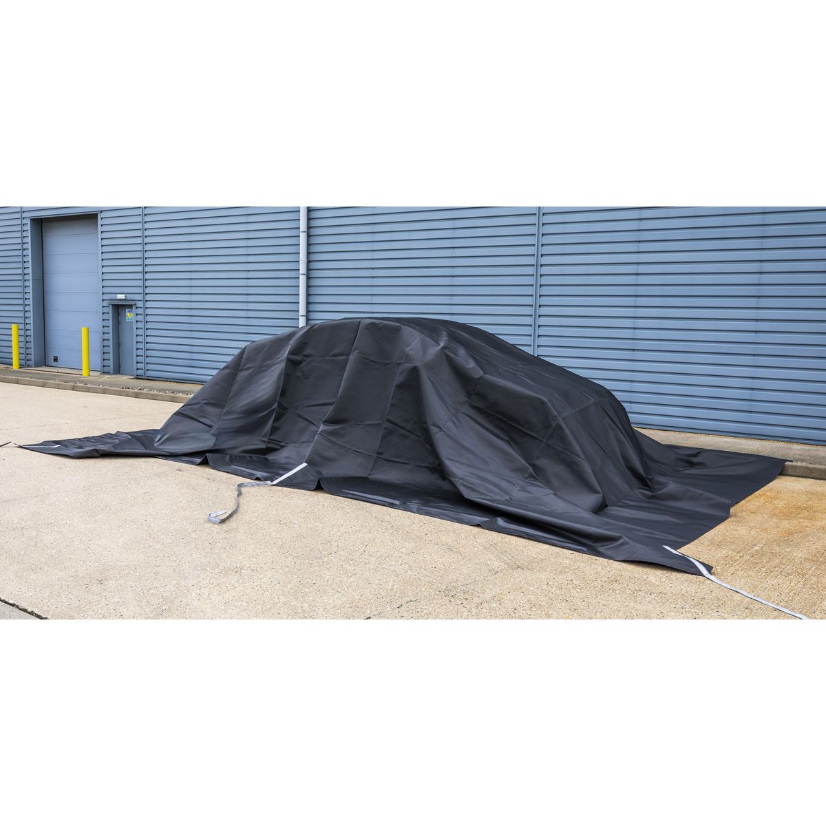 Sealey EV1000 Vehicle Fire Safety Blanket - PU Coated 6 x 8m Sealey