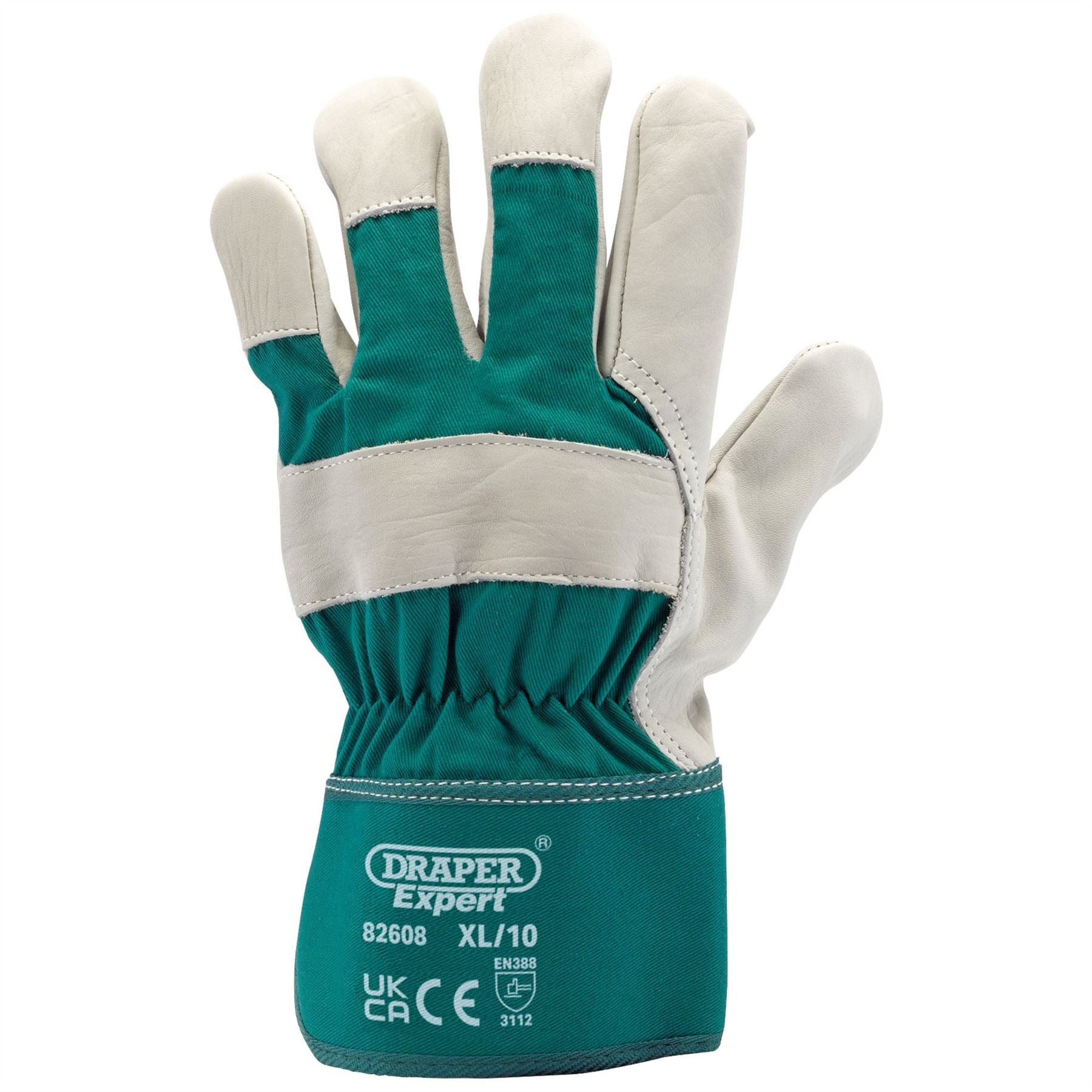 Draper 82608 Expert Premium Leather Gardening Gloves Extra Large Draper
