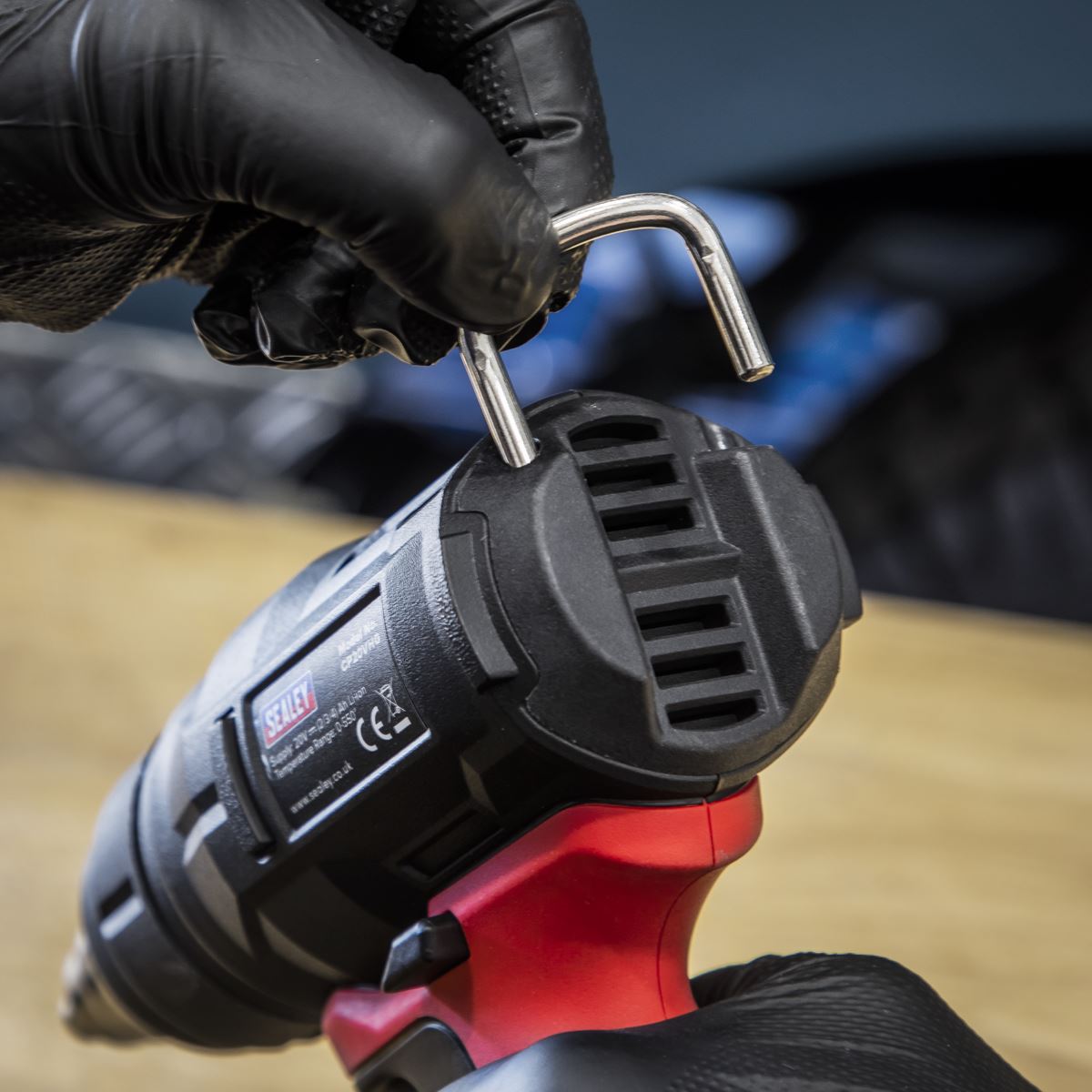 Sealey CP20VHG Cordless Hot Air Gun 20V SV20 Series - Body Only Sealey