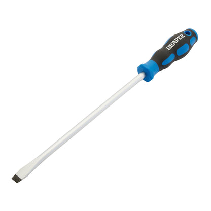 Draper 48927 Soft Grip Plain Slot Screwdriver 9.5 x 250mm Draper