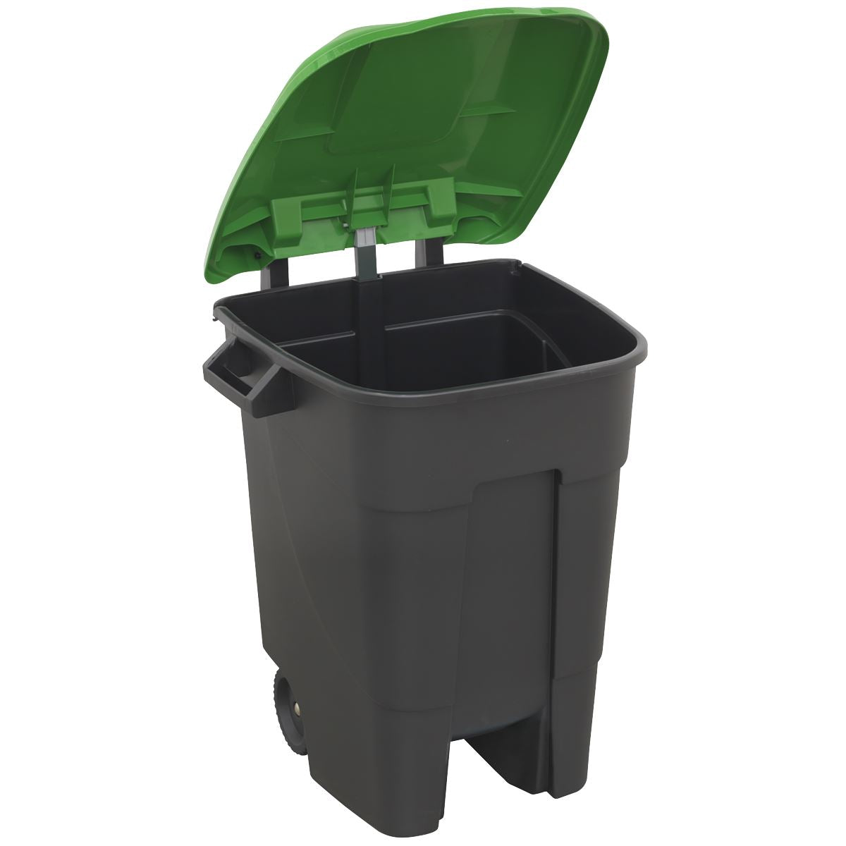 Sealey BM100G Refuse/Wheelie Bin 100L - Green Sealey