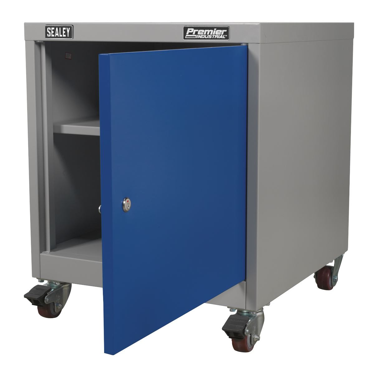 Sealey API5659 Mobile Industrial Cabinet 1 Shelf Locker Sealey