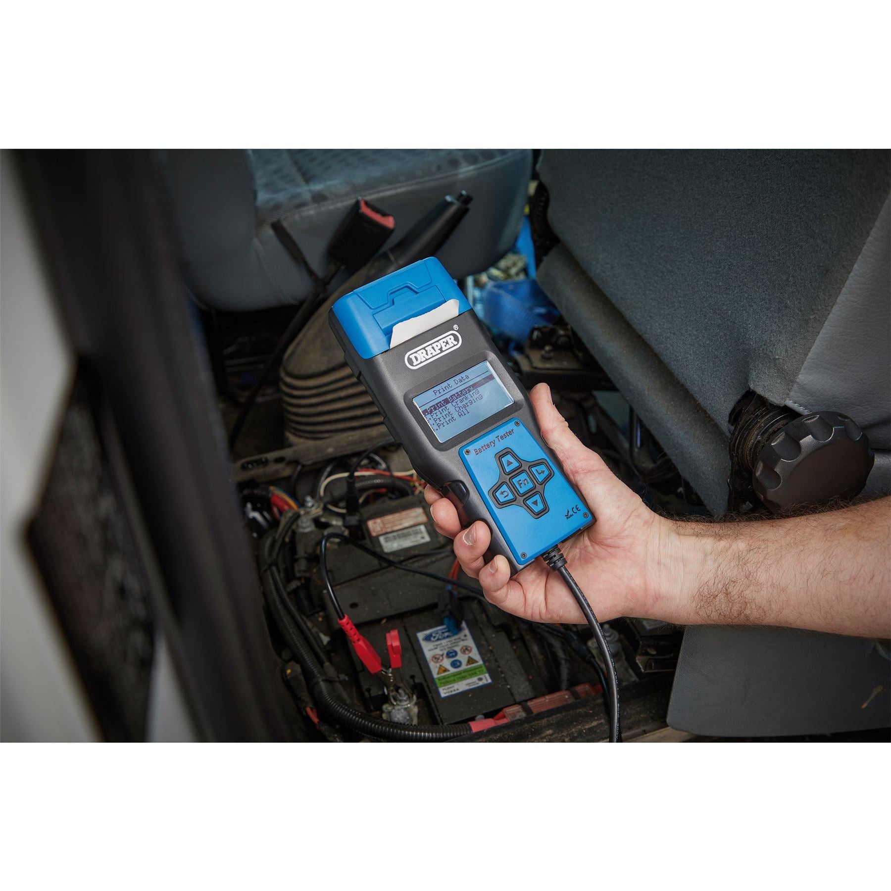Draper 92445 Battery Tester with Printer Draper