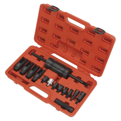 Sealey VS2059 Diesel Injector Puller Set 14pc Sealey