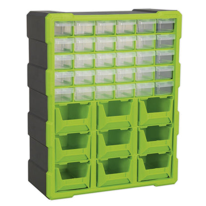 Sealey APDC39HV Cabinet Box 39 Drawer - Green/Black Sealey