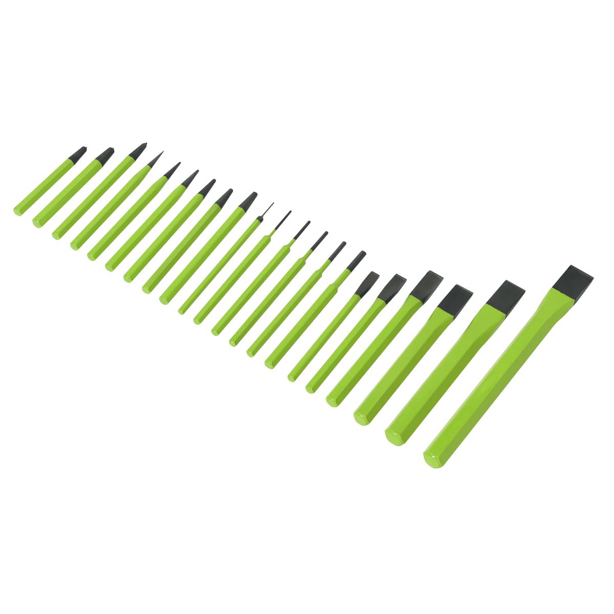 Siegen S0805 Punch & Chisel Set 21pc Siegen