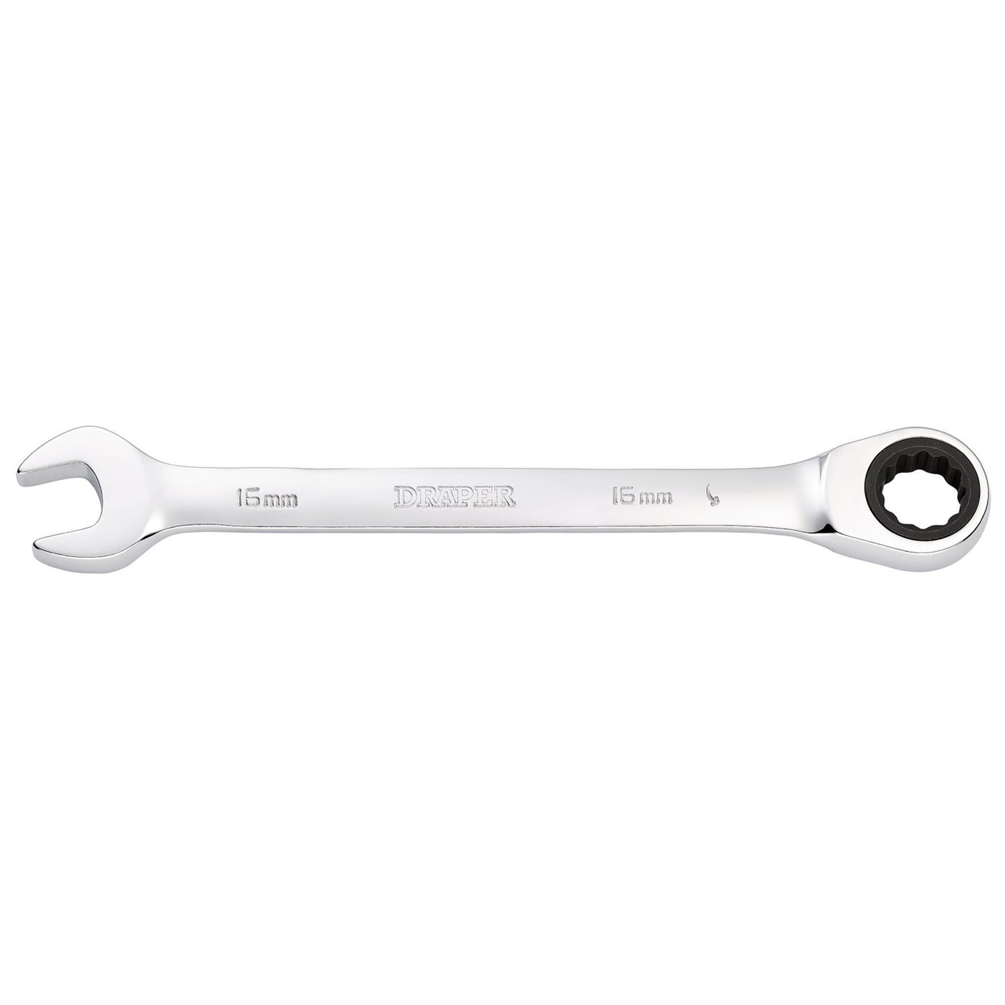 Draper 31013 Metric Ratcheting Combination Spanner 16mm Draper