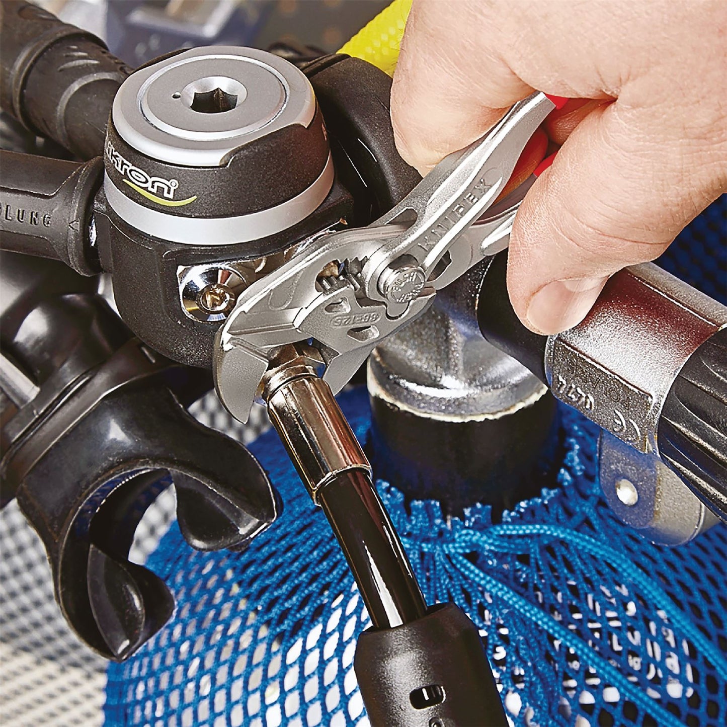 Knipex 53974 86 03 125 SB Mini Pliers Wrench 125mm Knipex