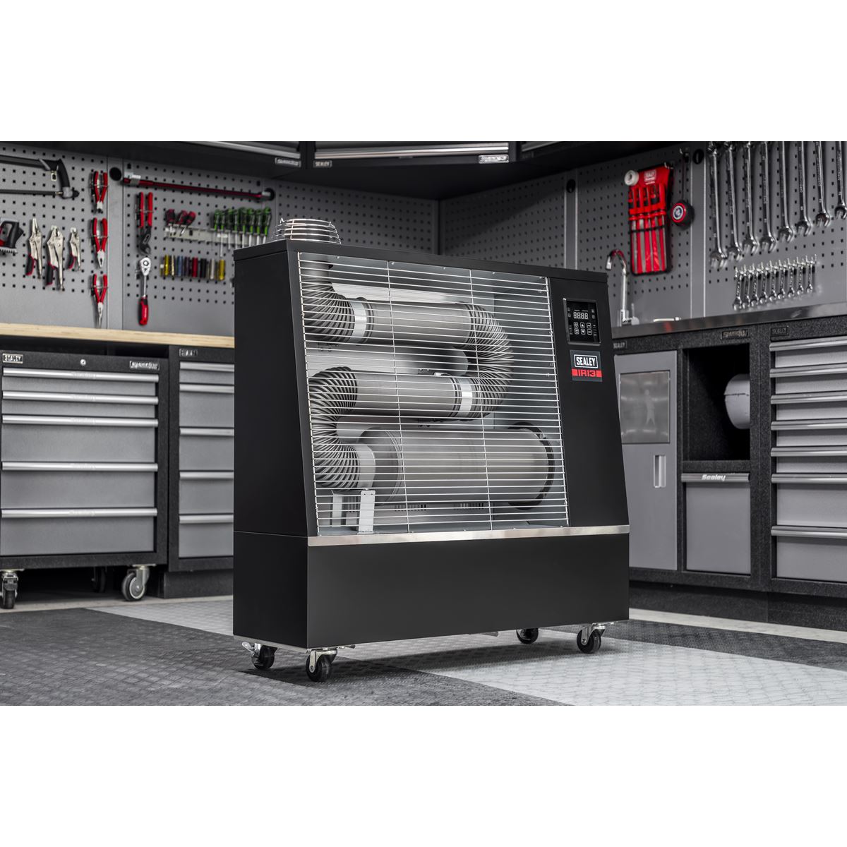 Sealey IR13 Industrial Infrared Diesel Heater 13kW Sealey