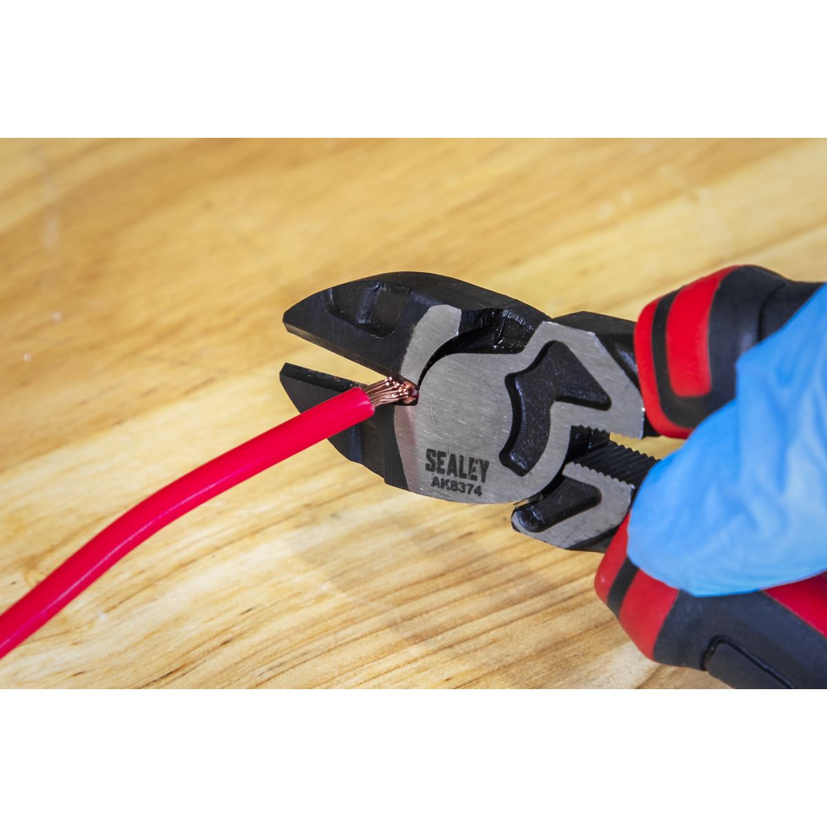 Sealey AK8374 Side Cutters High Leverage 160mm Sealey