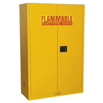 Sealey FSC10 Flammables Storage Cabinet 1095 x 460 x 1655mm Sealey