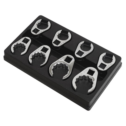 Sealey AK5981 Crow's Foot Spanner Set 8pc 1/2"Sq Drive Metric Sealey