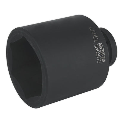 Sealey IS170D Impact Socket 70mm Deep 1"Sq Drive Sealey