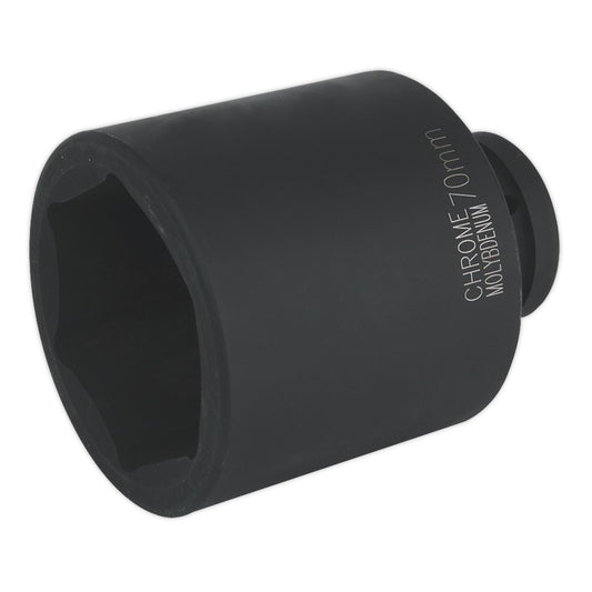 Sealey IS170D Impact Socket 70mm Deep 1"Sq Drive Sealey