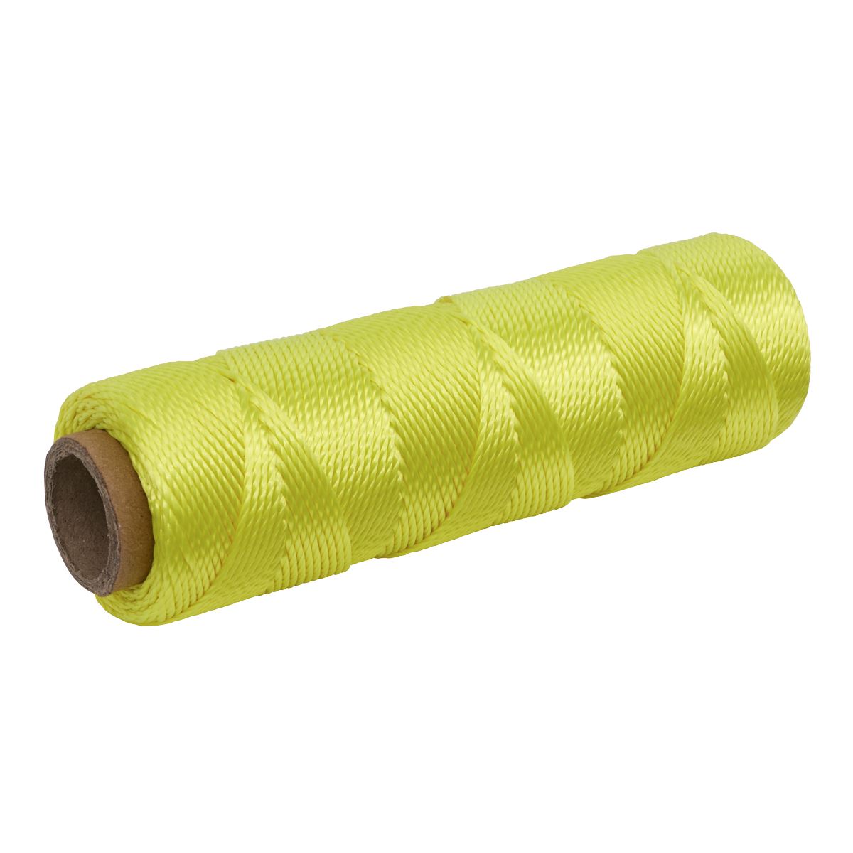 Sealey BLY1 Braided Yellow Nylon Brick Line - 76m Sealey