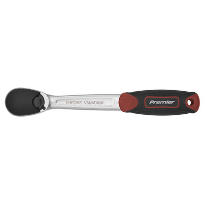 Sealey AK8978 Ratchet Wrench 1/2"Sq Drive Dust-Free Flip Reverse - Premier Platinum Sealey