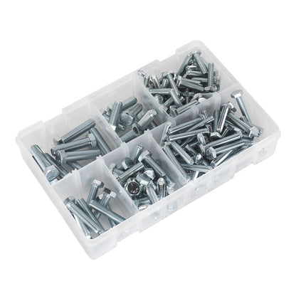 Sealey AB047UNF Setscrew Assortment 144pc 1/4"-3/8"UNF Sealey