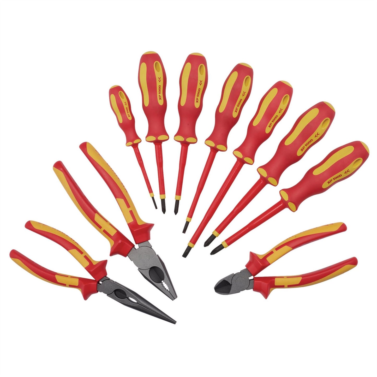 Draper 94859 XP1000® VDE Screwdriver and Pliers Set 10 Piece Draper