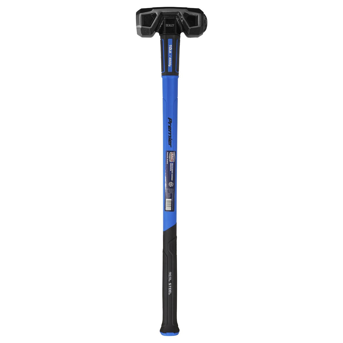 Sealey SLHG10 Sledge Hammer with Fibreglass Shaft 10lb Sealey