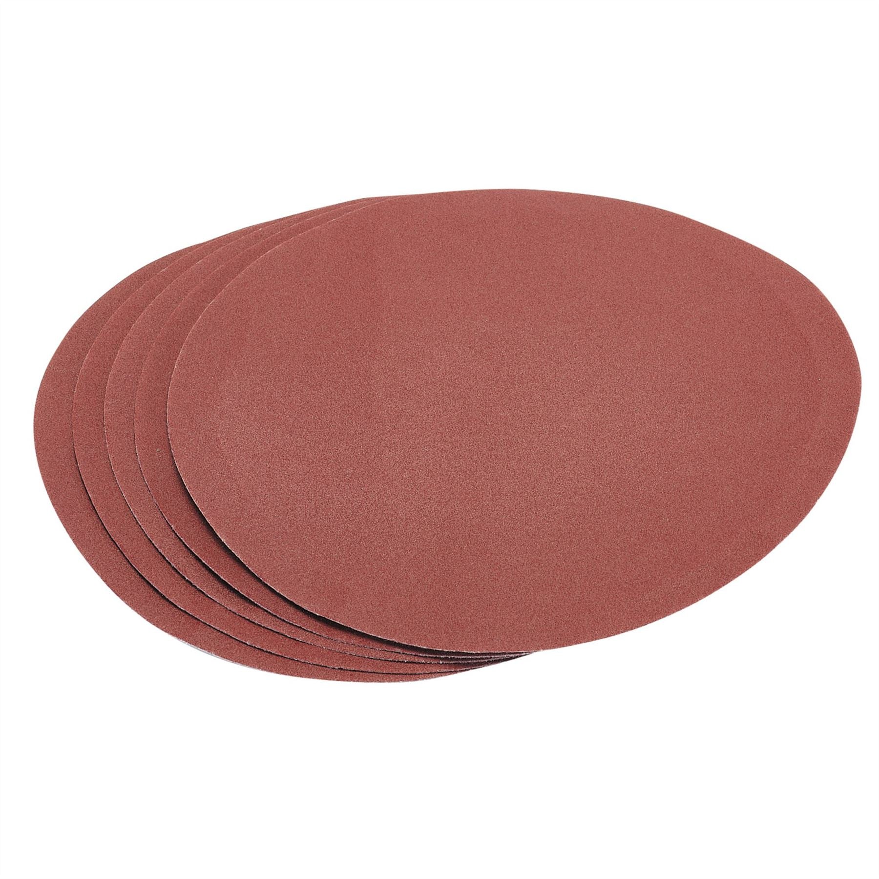 Draper 72232 Hook and Eye Backed Aluminium Oxide 230mm 120 Grit Pack of 5 Draper