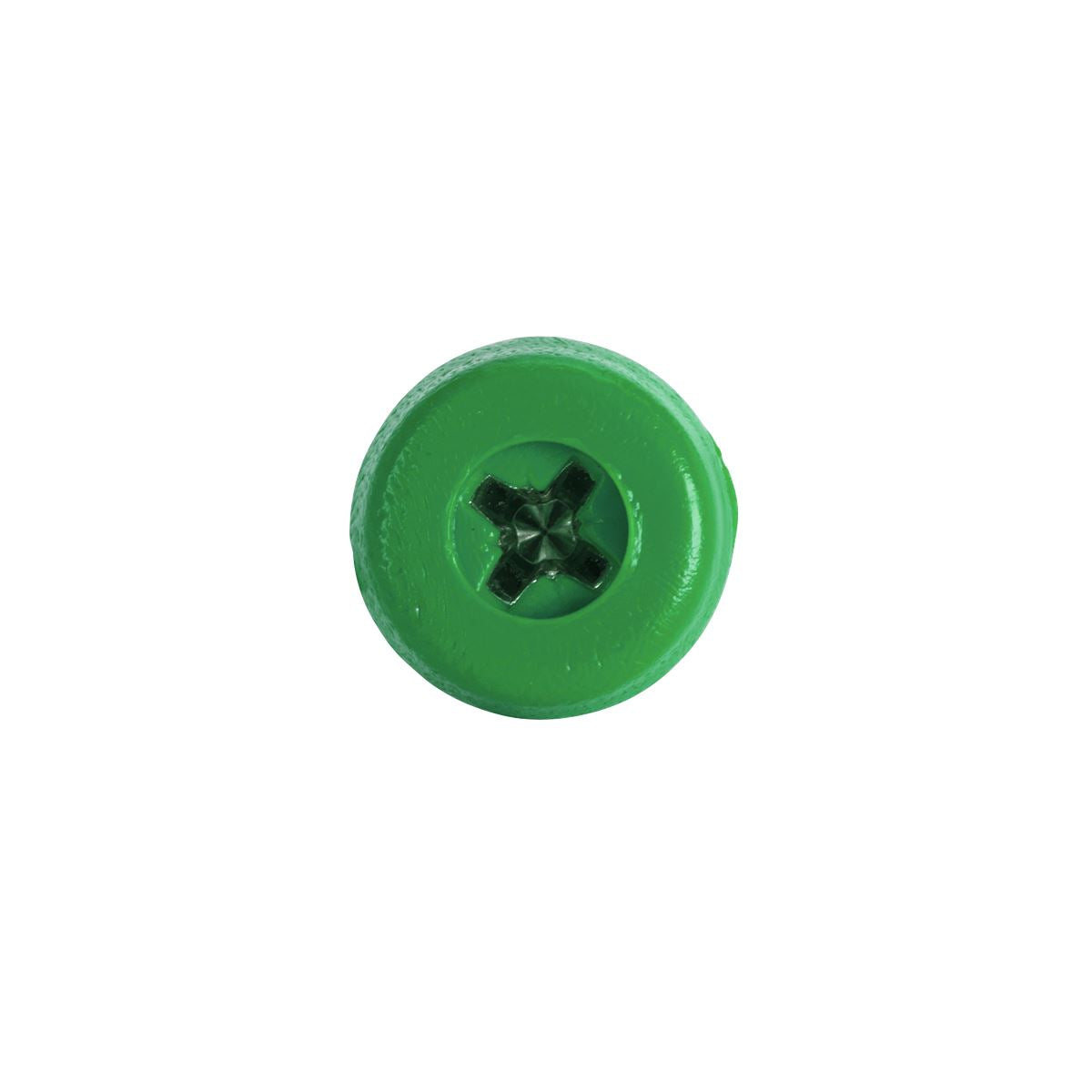Sealey PTNPG Green Numberplate Screws 4.8 x 18mm - Pack of 50 Sealey