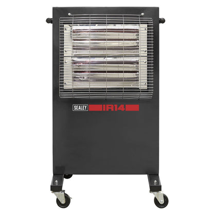 Sealey IR14 Infrared Cabinet Heater 1.4/2.8kW 230V Sealey