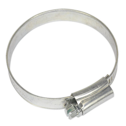 Sealey SHC2X Hose Clip Zinc Plated Ø44-64mm Pack of 20 Sealey