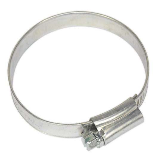 Sealey SHC2X Hose Clip Zinc Plated Ø44-64mm Pack of 20 Sealey
