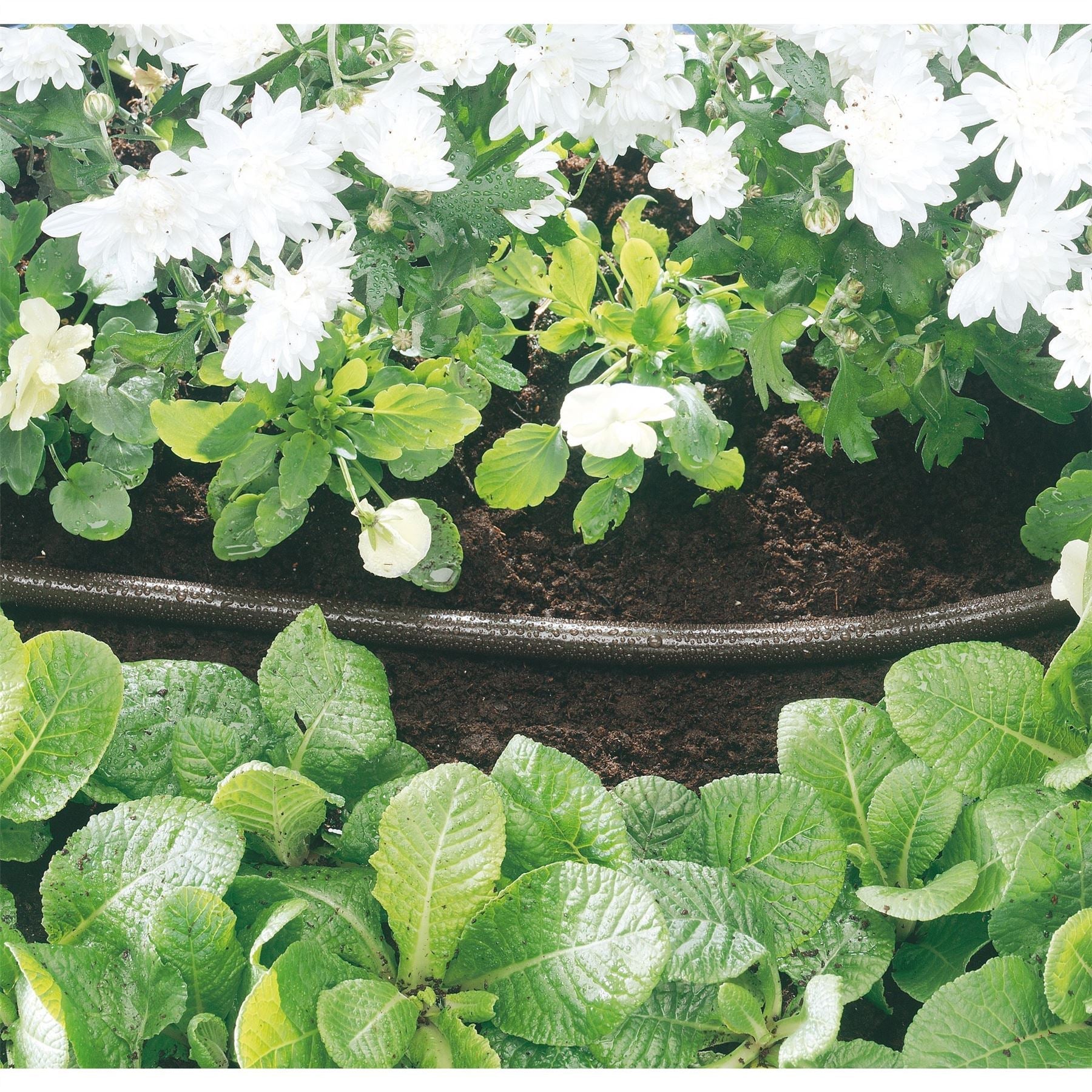 Draper 68261 Perforated Soaker Hose 12mm Bore 15m Black Draper