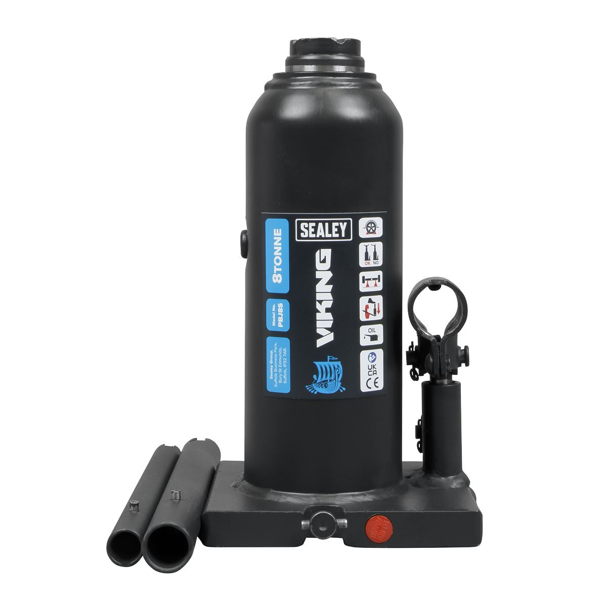 Sealey PBJ8S Viking Bottle Jack 8 Tonne Sealey