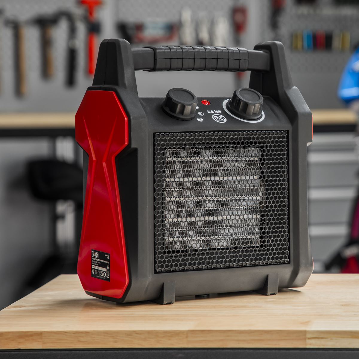 Sealey CH28 Industrial Ceramic Fan Heater 2800W Sealey