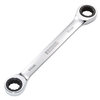 Draper 27738 HI-TORQ® Metric Double Ratchet Ring Spanner 14 x 15mm Draper