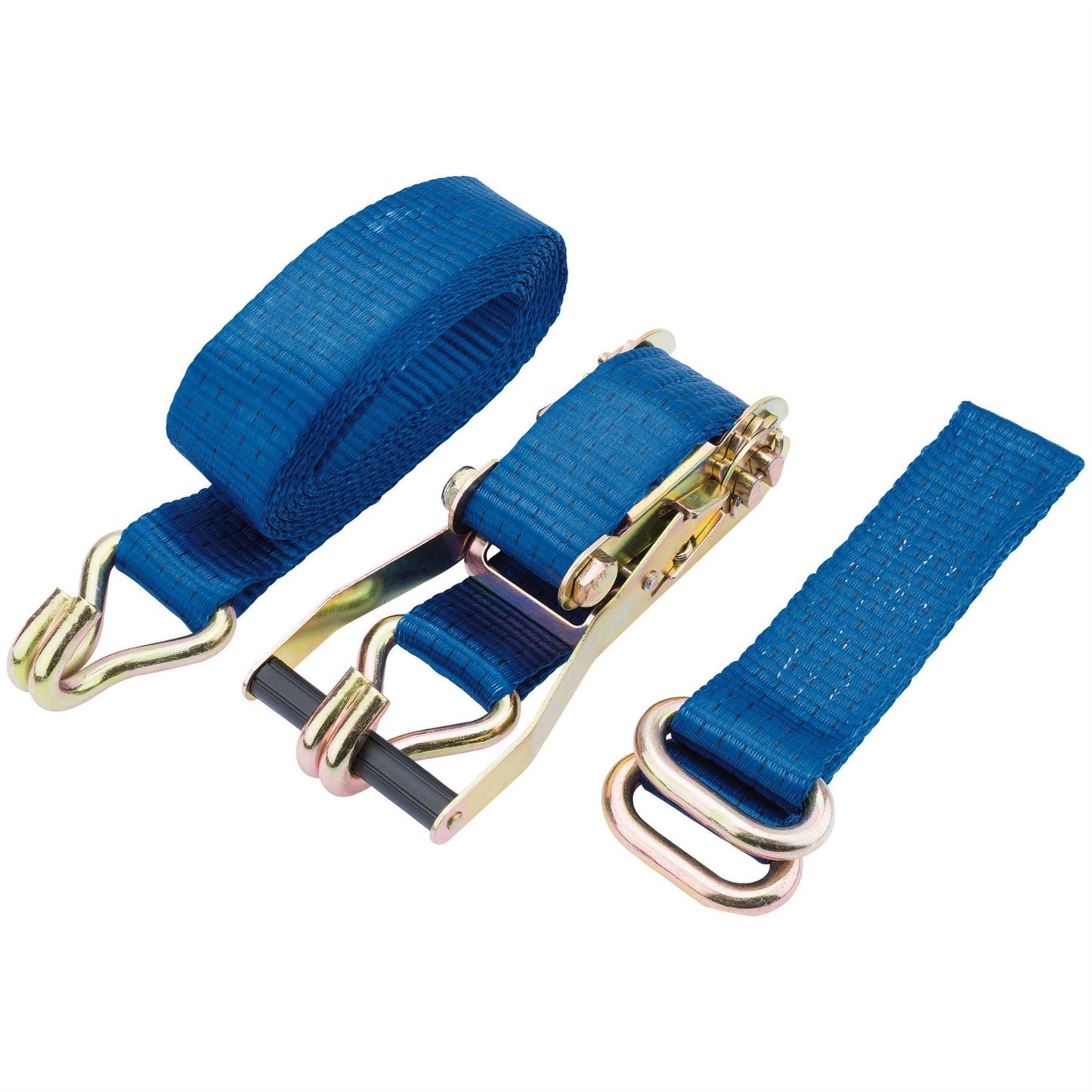 Draper 60969 Ratcheting Vehicle Tie Down Straps 3m x 50mm 2500kg Draper